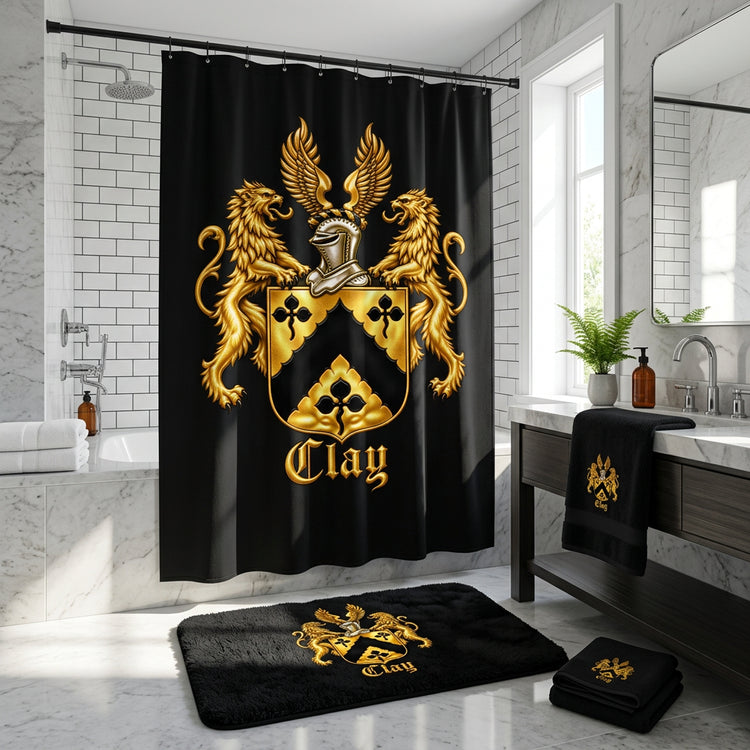 Clay crest washcloth