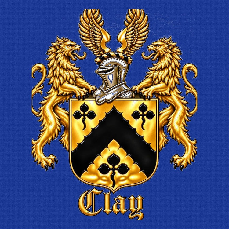 Royal blue Lion’s Crest cashmere blanket