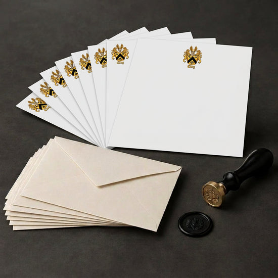 White letter paper with a half-inch official Lion&
