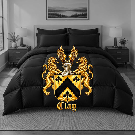 Premium oversized 750-fill comforter with the official Lion&