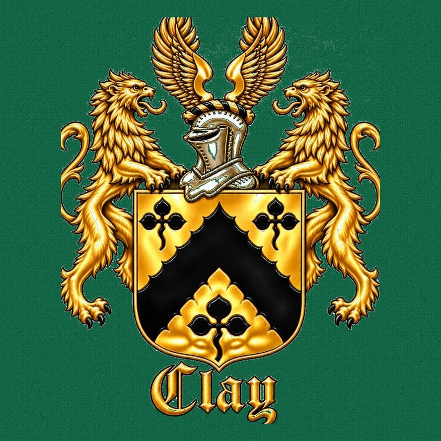 Emerald Lion’s Crest wool blanket