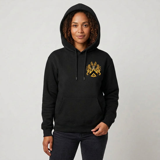 Lion’s Crest Heart Print Sweatshirt