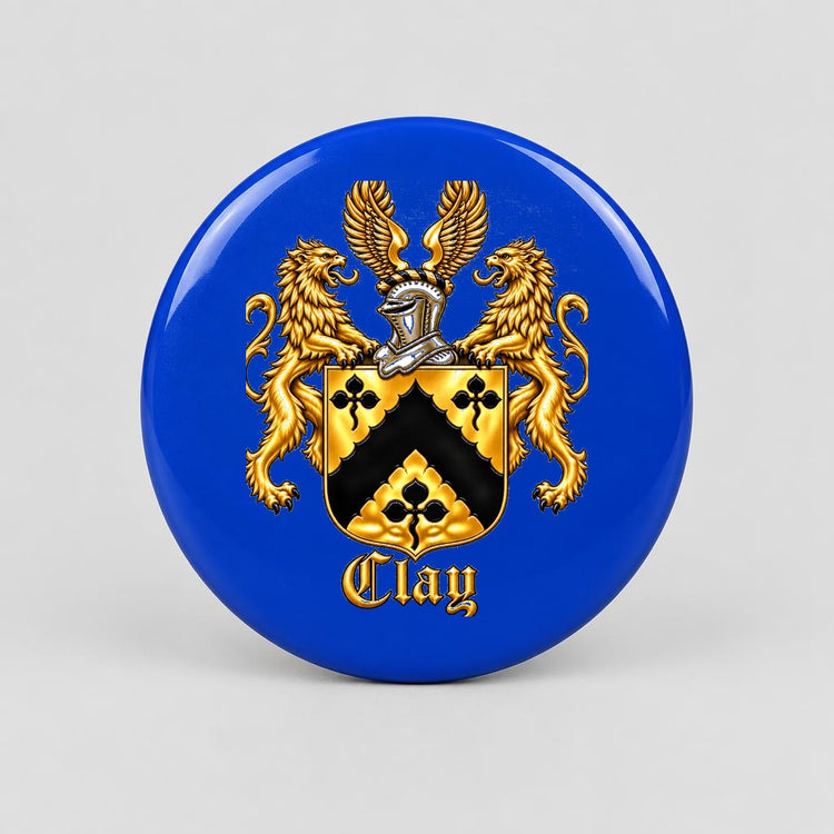 Royal blue crest magnet