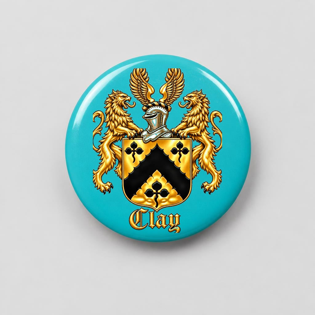 Turquoise crest magnet