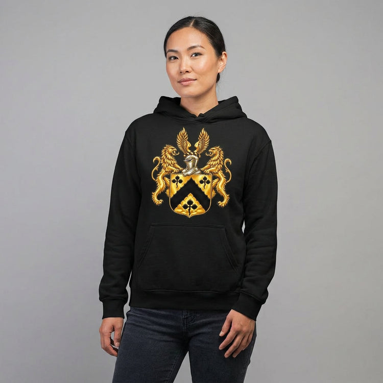 Organic Cotton Hoodie shown on a model