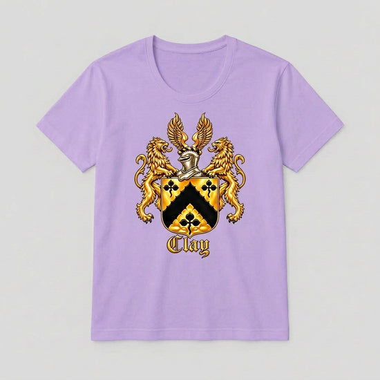 Scoop Neck Organic Cotton T-Shirt - Lavender