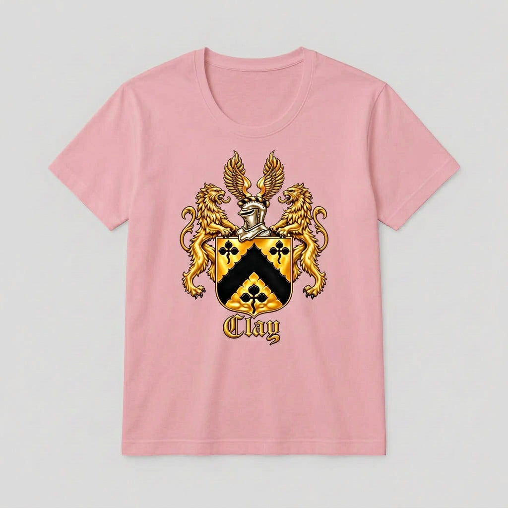 Scoop Neck Organic Cotton T-Shirt - Rose