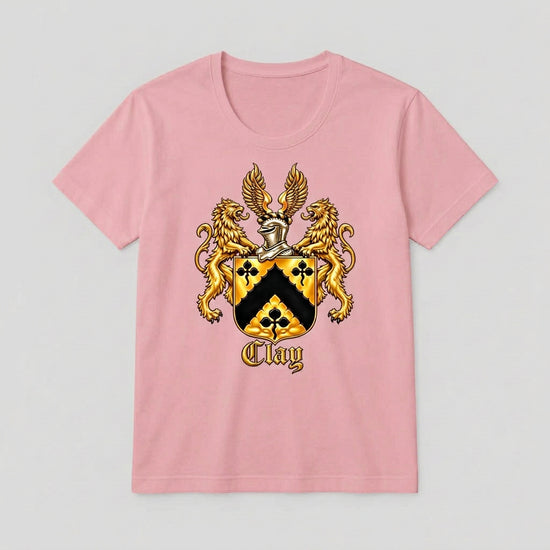Scoop Neck Organic Cotton T-Shirt - Rose