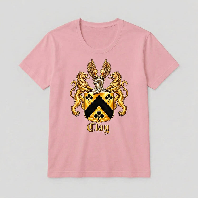 Scoop Neck Organic Cotton T-Shirt - Rose